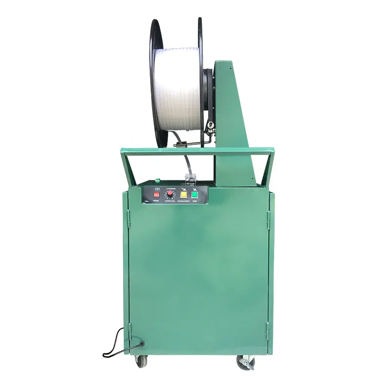 Semi automatic Single Motor PP Belt Pallet Strapping Machine,Carton Strapping Bundling Machine