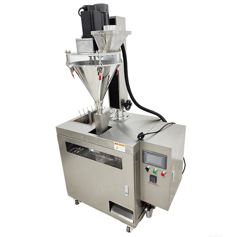 Semi-automatic Powder Stand Up Pouch Filling And Sealing Machine, Multi-Function Bag Sealing And Packing Machine