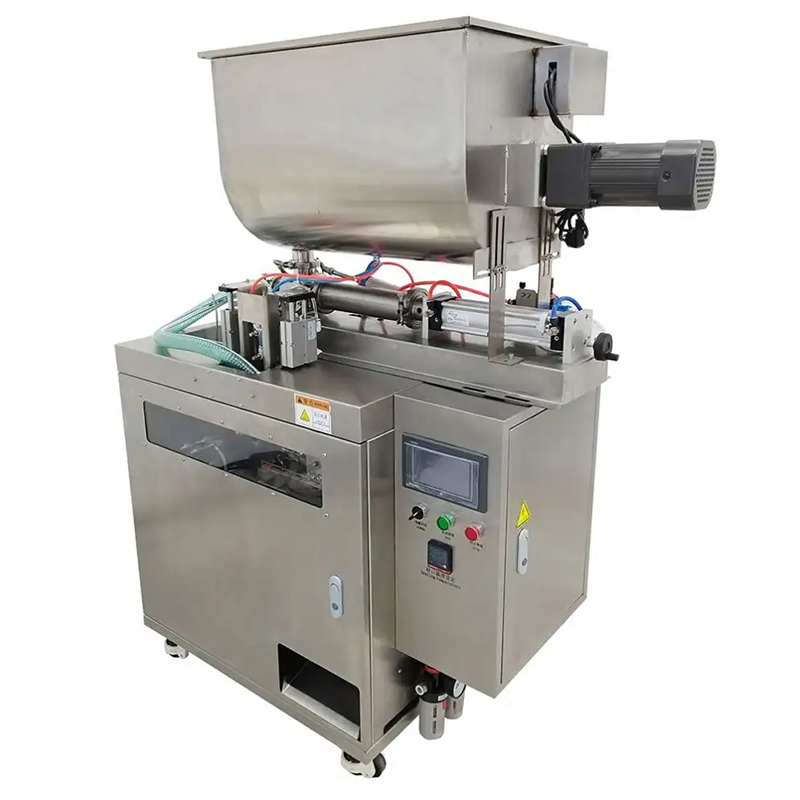 Semi-automatic Sauce Stand Up Pouch Filling And Sealing Machine, Multi-Function Bag Sealing And Packing Machine