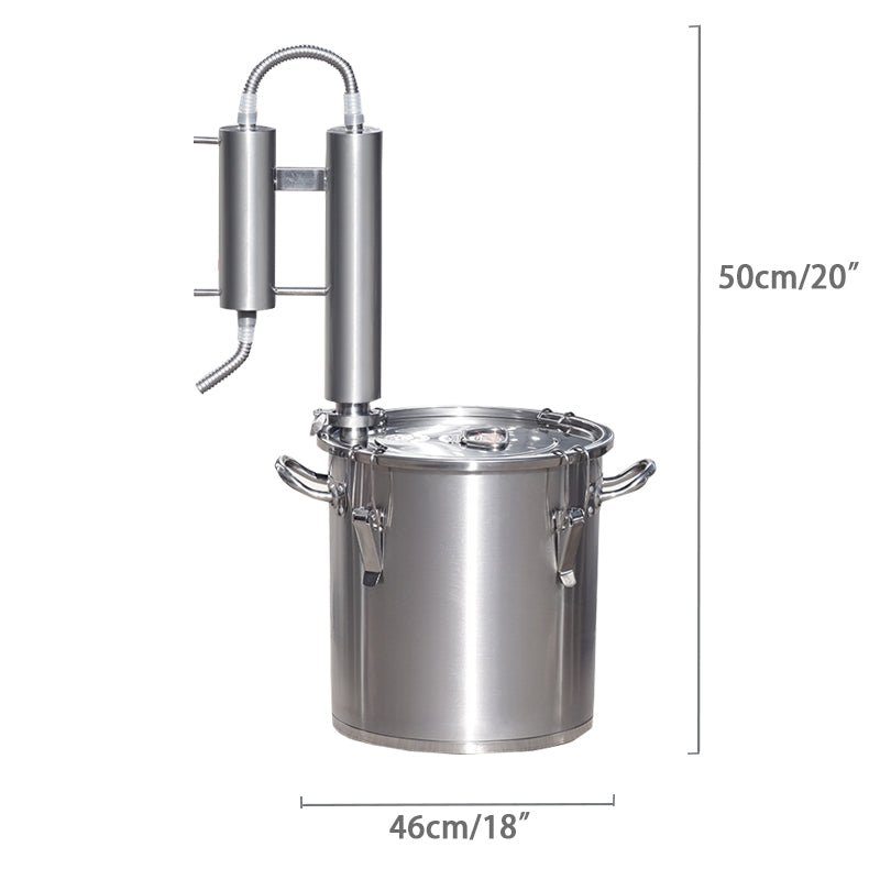 304 Stainless steel home essential oil Hydrolate steam distillation - CECLE Machine