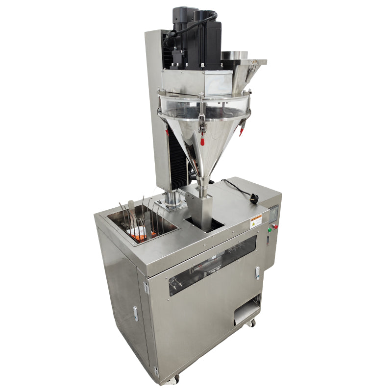 Semi-automatic Powder Stand Up Pouch Filling And Sealing Machine, Multi-Function Bag Sealing And Packing Machine