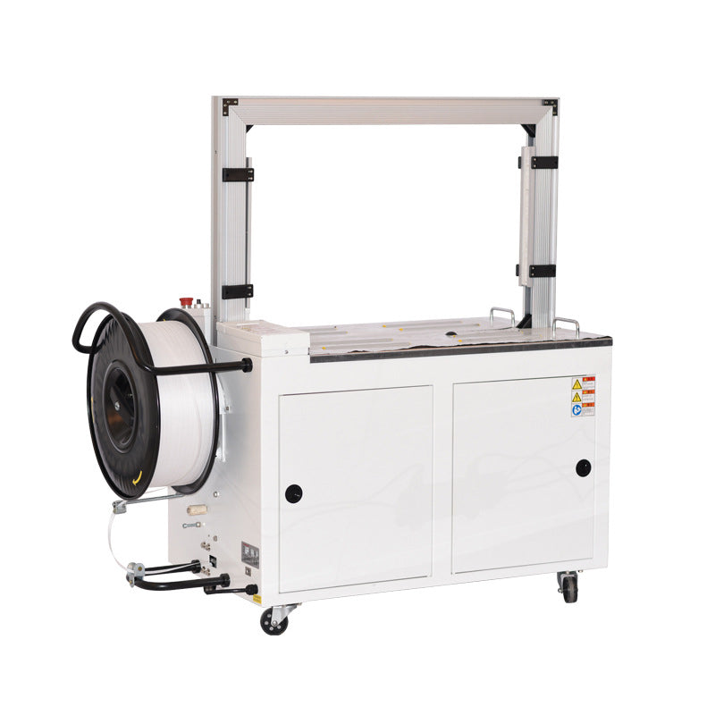 Vertical PP Belt Automatic Strapping Machine, Carton Box Strap Banding Machine