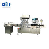 4 head automatic hand sanitizer paste filling machine line, sanitizer filling machine, capping machine, labeling machine