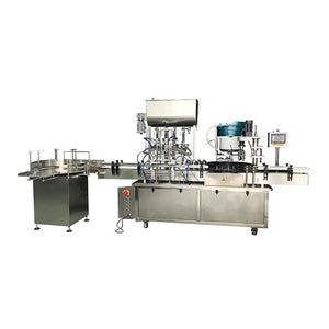 4 head automatic hand sanitizer paste filling machine line, sanitizer filling machine, capping machine, labeling machine