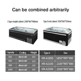 4 In 1 Combine Island Freezer two styles to choose from - CECLE Machine