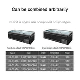 4 In 1 Combine Island Freezer two styles to choose from - CECLE Machine
