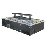 4 In 1 Combine Island Freezer two styles to choose from - CECLE Machine