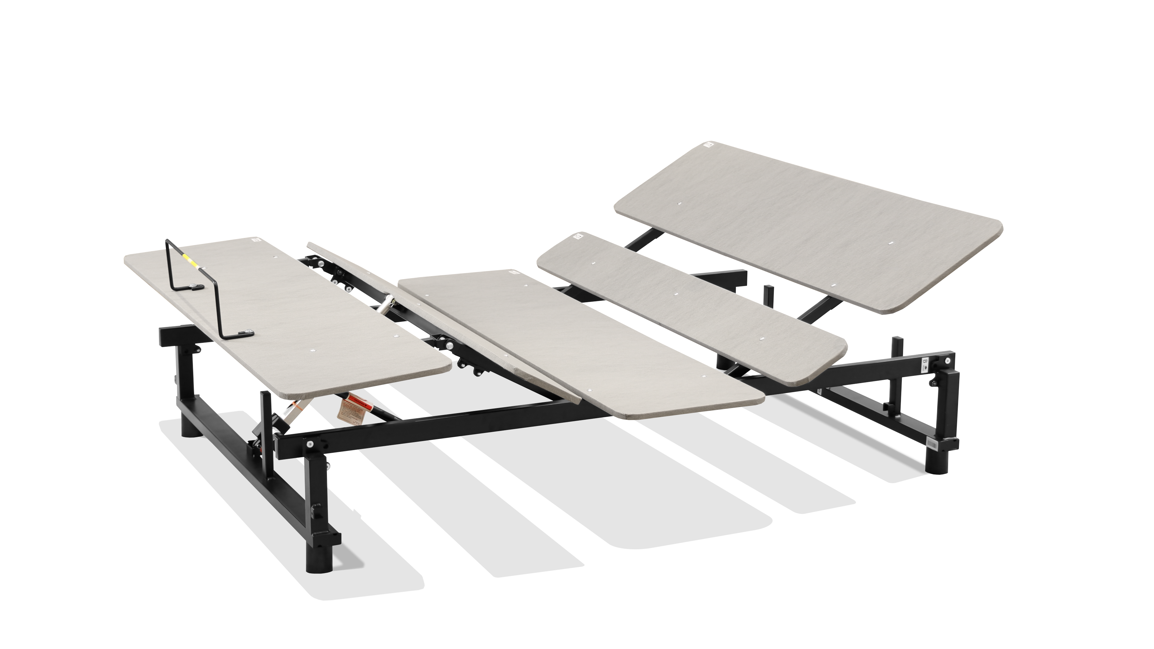 Electric Adjustable Bed Base King Size, Independent Head and Foot Incline