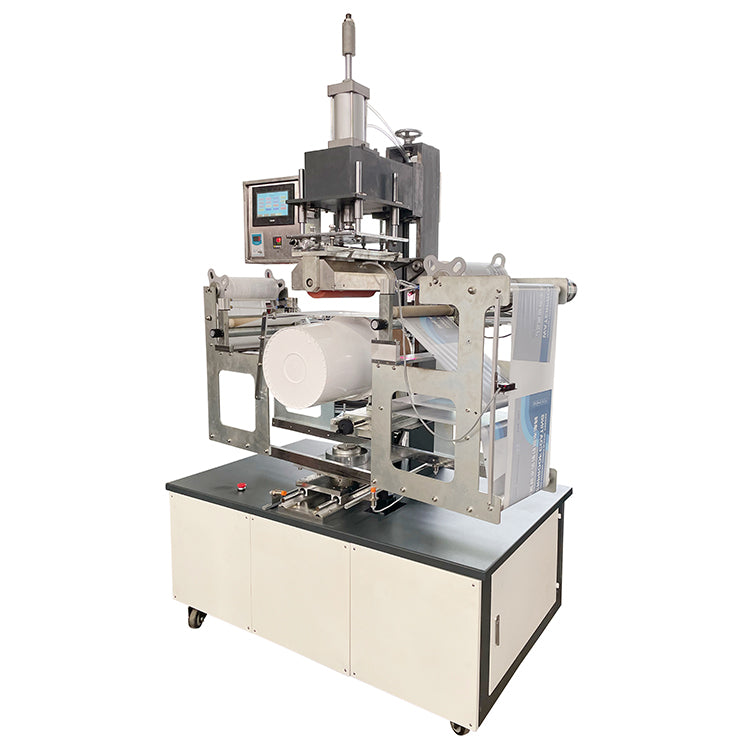 SHT-B-300 rocking heat transfer printing machine for paint bucket, CE bucket heat transfer machine