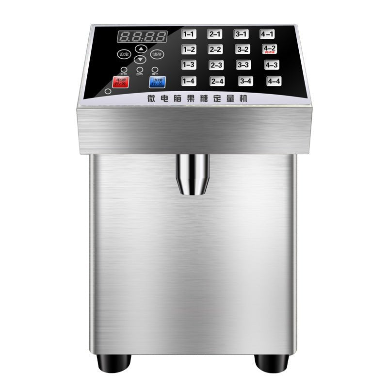 Automatic fructose dispenser and 8L Syrup Dispenser Bubble tea fructose - CECLE Machine