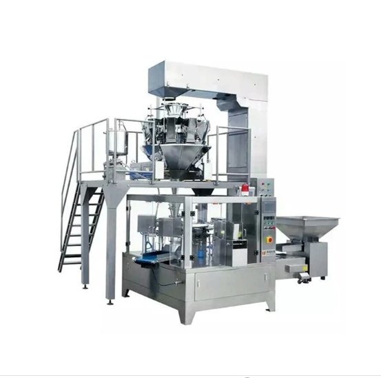 Automatic Granule/Pratical Stand-Up Pouch Packing Machine , Premade Pouch Filling and Sealing Machine for nuts/dried fruit