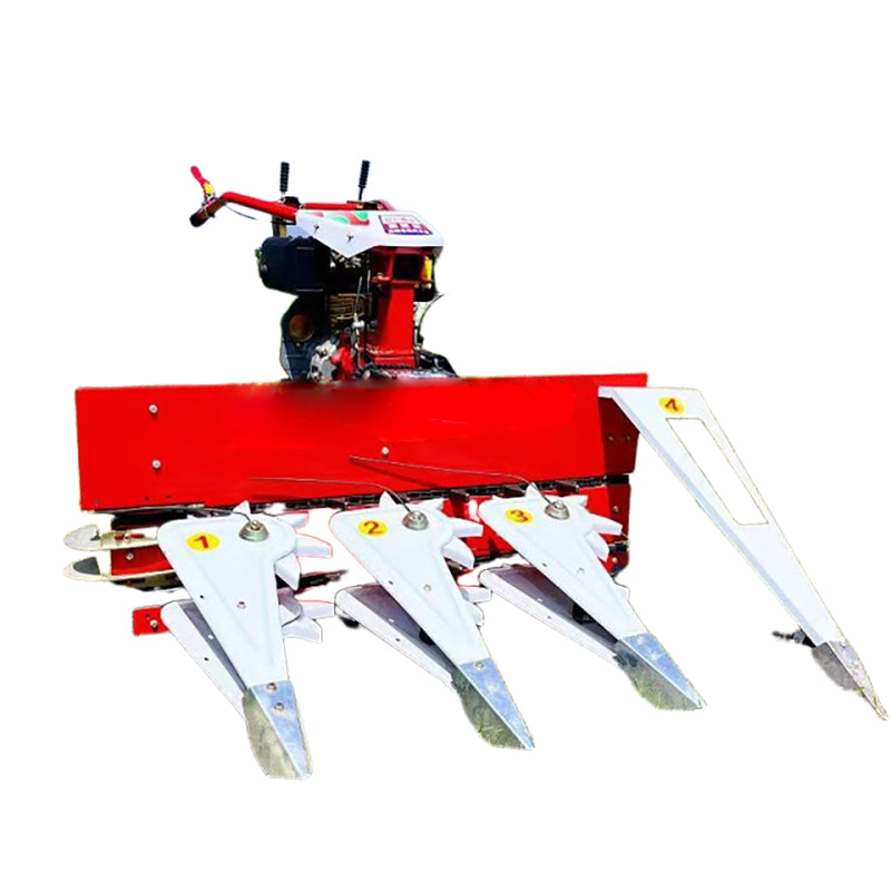 Height Adjustable Mini Forage Harvester for Rice Mini Harvester 4lz 0.8 Mini Combine Harvester