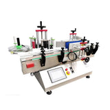 Bottle labeler, desktop automatic round bottle labeling machine for jars/vials ,small tabletop beer cans labeling machine