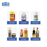 Bottle labeler, desktop automatic round bottle labeling machine for jars/vials ,small tabletop beer cans labeling machine