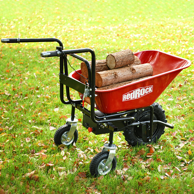 Electric wheelbarrow Electric 24v 500w Brushless Motor System, 78L garden cart