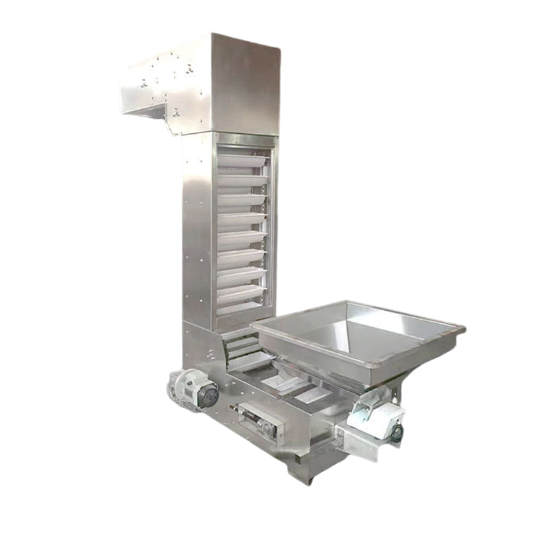 Tefficiency Vertical Conveyors Customized Bucket Elevator for Animal Feed /Food Industry