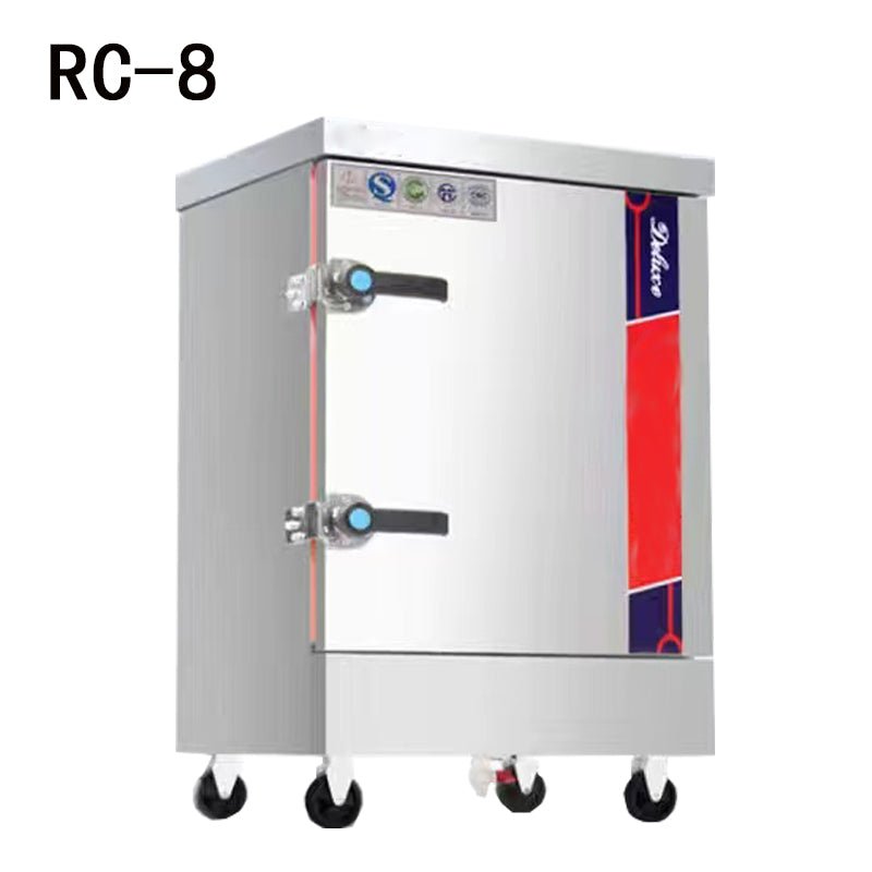 Commercial stainless steel rice steam cabinet 12 trays large capacity - CECLE Machine