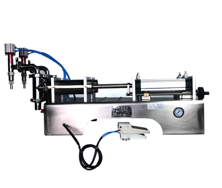 DF2 two heads alcohol liquid and disinfectant filling machine - CECLE Machine