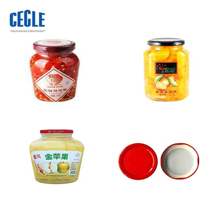 glass jar vacuum capping machine, glass bottle vacuum capping machine, twist off vacuum capping machine - CECLE Machine