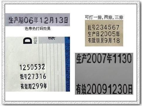 HP-241 Automatic Ribbon Date Coding Machine - CECLE Machine
