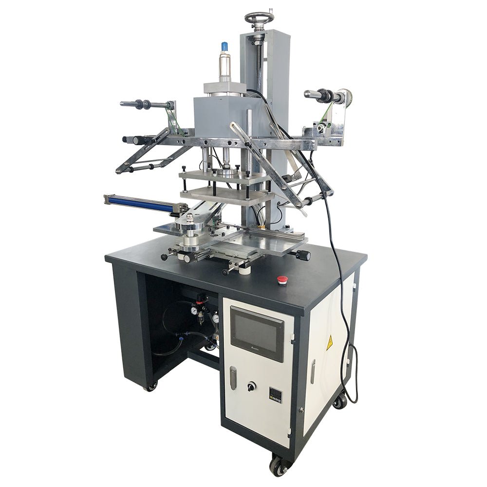 HT-C-200 Semi auto conical cone roller heat transfer printing machine for cups - CECLE Machine