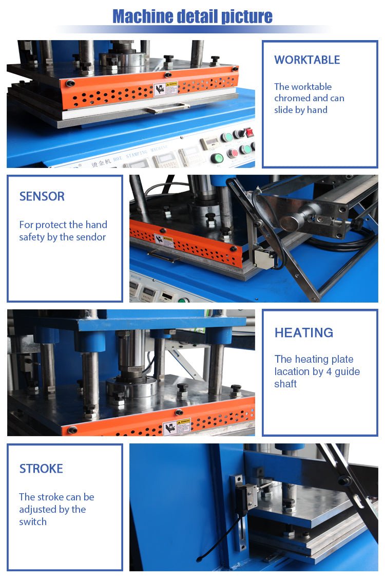 Hydraulic hot foil stamping machine,book hot foil stamping machine for large size, Hydraulic embossing machine for leather
