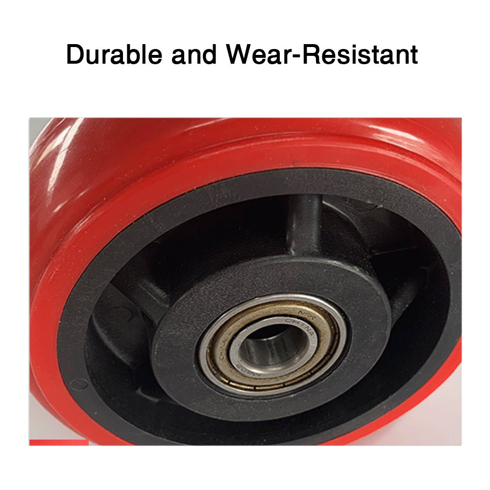 Hydraulic Manual Single Scissor Lift Table Cart 28‘’ x 18‘’ Capacity 330 lb/220lb - CECLE Machine