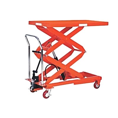 Hydraulic Manual Single Scissor Lift Table Cart - CECLE Machine