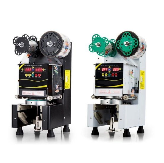 MS-100 convenient automatic milk tea sealer cup sealing machine for sale - CECLE Machine