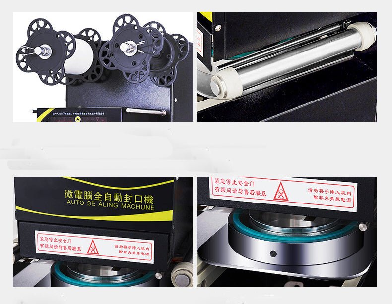 MS-100 convenient automatic milk tea sealer cup sealing machine for sale - CECLE Machine