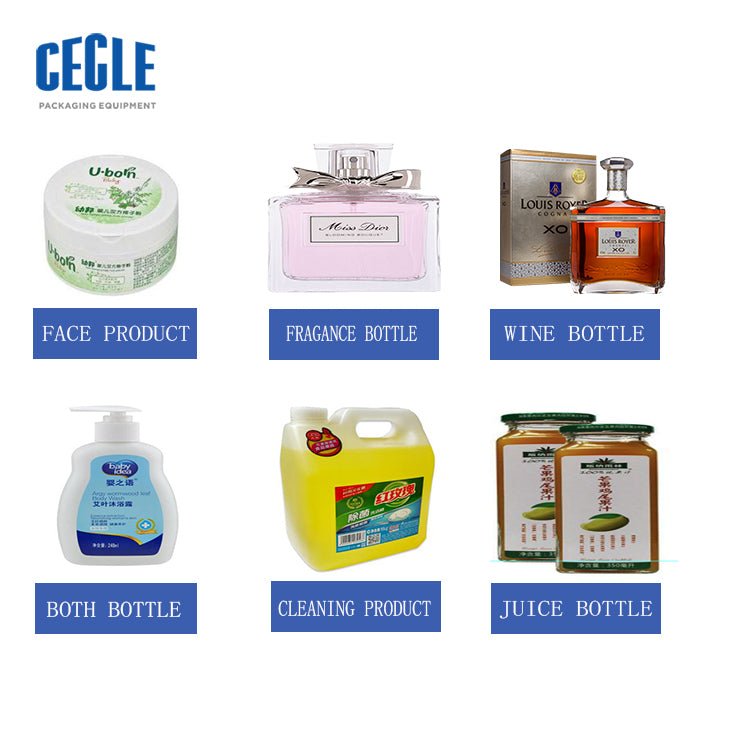 Automatic flat hand sanitizer bottle labeling machine , PET square disinfectant bottle label applicator