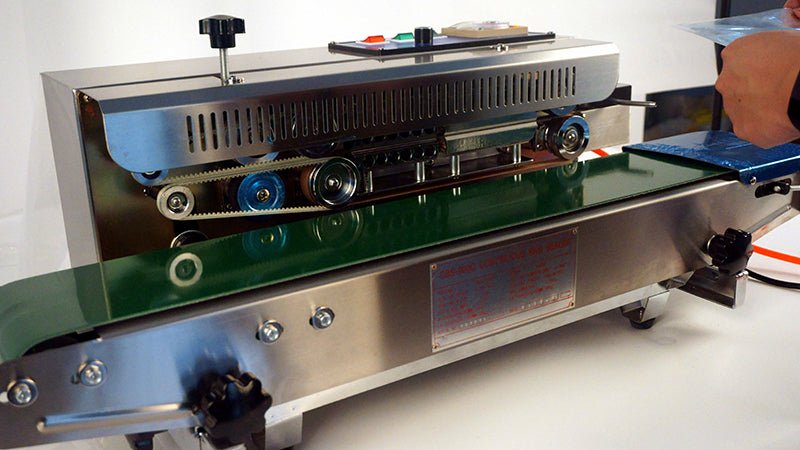 Nitrogen Sealing Machine Horizontal Band Sealer With Nitrogen Flushing,Nitrogen Gas Filling Continuous Band Sealer