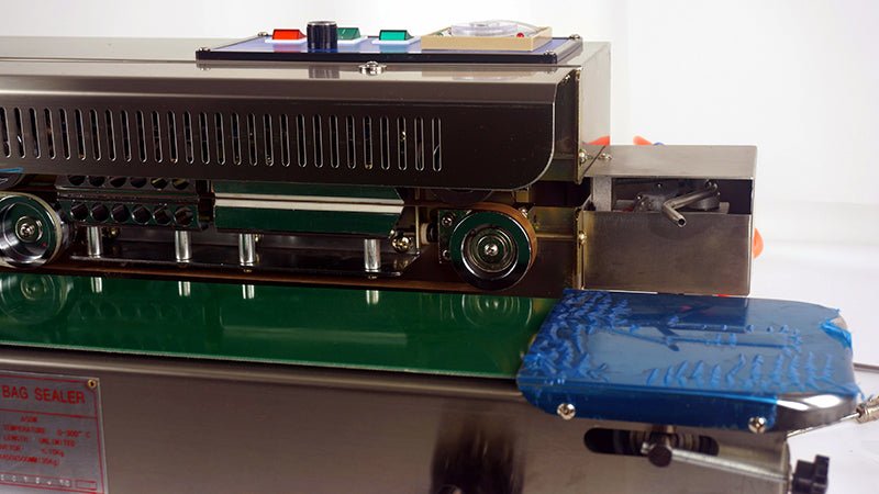 Nitrogen Sealing Machine Horizontal Band Sealer With Nitrogen Flushing,Nitrogen Gas Filling Continuous Band Sealer