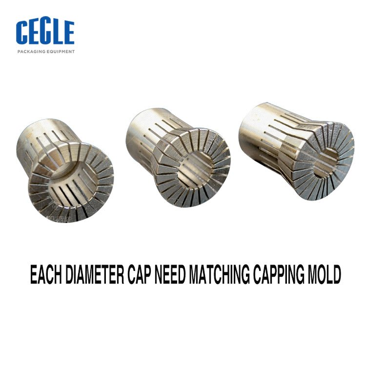 PC-88 semi automatic pneumatic perfume bottle crimping machine, perfume bottle capper - CECLE Machine