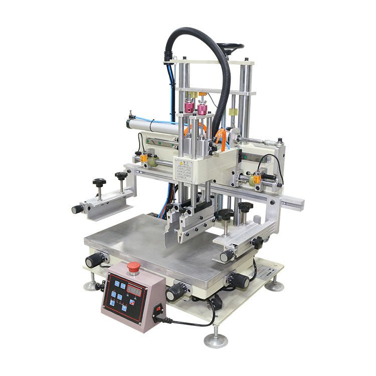 Semi-automatic Desktop Screen Printing Machine Flat Screen Printer,Screen Printing Equipment For Nameplate/Glass