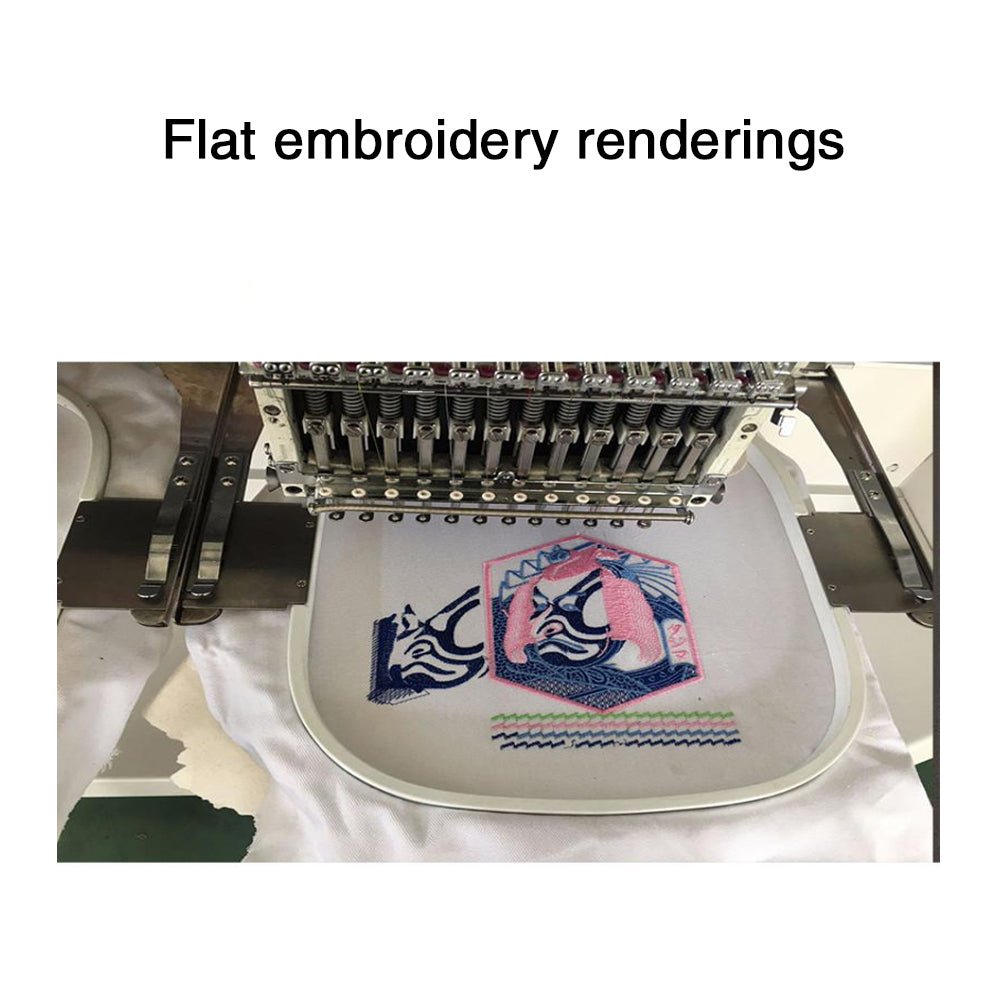 Six Head 12 needless Embroidery Machine Industrial Multifunctional Computer Embroidery Machine - CECLE Machine