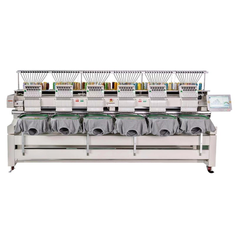 Six Head 12 needless Embroidery Machine Industrial Multifunctional Computer Embroidery Machine - CECLE Machine