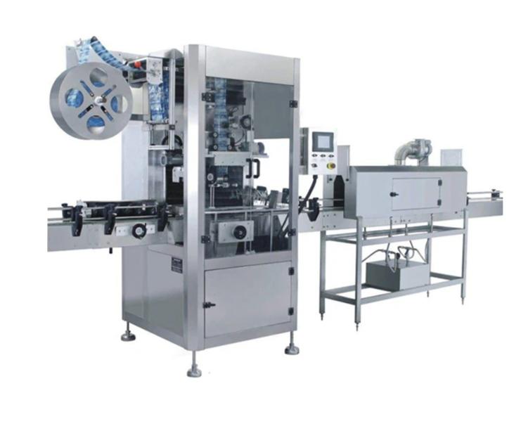 Sleeve applicator, PVC,PET bottle automatic shrink sleeve label wrapping labeling machine, bottle label shrink wrap machine